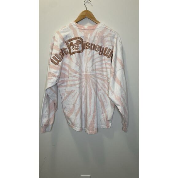 Walt Disney World Spirit Jersey Briar Rose Gold Pink Tie Dye Size Oversized M - Picture 5 of 9